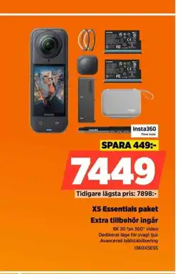 Power X5 Essentials paket erbjuda