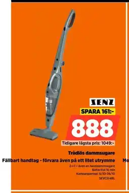 Power SENZ Trådlös dammsugare erbjuda