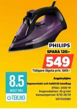 Power PHILIPS Angstrykjärn erbjuda
