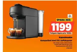 Power L'OR Kapselmaskin erbjuda