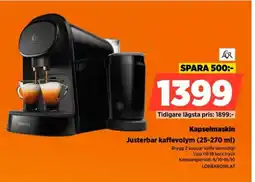 Power L'OR Kapselmaskin erbjuda