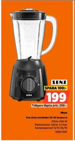 Power SENZ Mixer erbjuda
