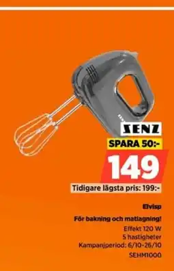 Power SENZ Elvisp erbjuda