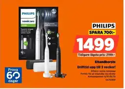 Power PHILIPS Eltandborste erbjuda