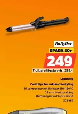 Power BABYLISS Lockting erbjuda