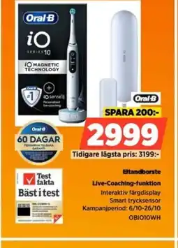 Power ORAL-B Eltandborste erbjuda