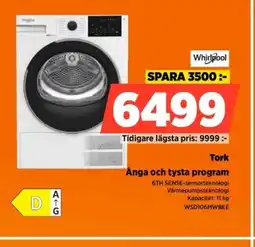 Power WHIRLPOOL Tork erbjuda
