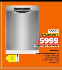 Power BOSCH Diskmaskin erbjuda