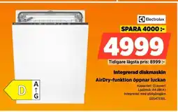 Power ELECTROLUX Integrerad diskmaskin erbjuda