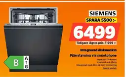 Power SIEMENS Integrerad diskmaskin erbjuda