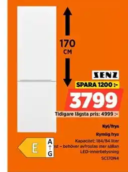 Power SENZ Kyl/frys erbjuda