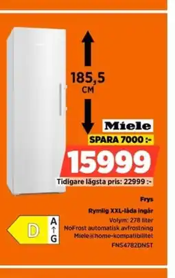 Power MIELE Frys erbjuda