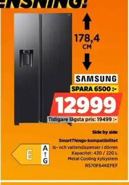 Power SAMSUNG Side by side erbjuda