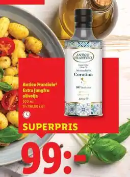 Lidl Antico Frantoio Extra jungfru olivolja erbjuda