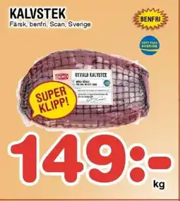 Nya Pulsen Kalvstek erbjuda