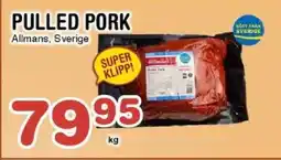 Nya Pulsen Pulled pork erbjuda