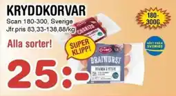 Nya Pulsen SCAN Kryddkorvar erbjuda
