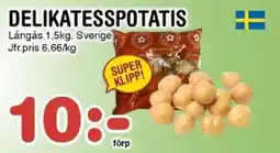 Nya Pulsen Delikatesspotatis erbjuda