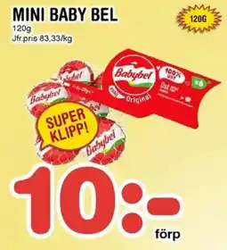 Nya Pulsen BABY BEL Mini erbjuda