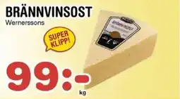 Nya Pulsen WERNERSSONS Brännvinsost erbjuda