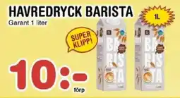 Nya Pulsen BARISTA Havredryck erbjuda