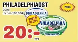 Nya Pulsen Philadelphiaost erbjuda