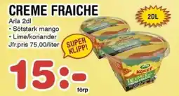 Nya Pulsen ARLA Creme fraiche erbjuda