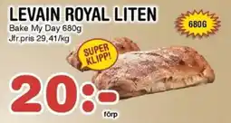 Nya Pulsen Levain royal liten erbjuda