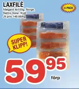 Nya Pulsen Laxfilè erbjuda