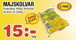Nya Pulsen Majskolvar erbjuda