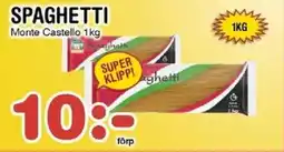 Nya Pulsen MONTE CASTELLO Spaghetti erbjuda
