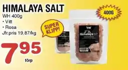 Nya Pulsen WH Himalaya salt erbjuda