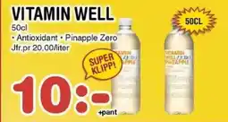 Nya Pulsen Vitamin well erbjuda