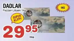Nya Pulsen Dadlar erbjuda