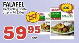 Nya Pulsen SARAY Falafel erbjuda