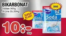 Nya Pulsen GELLWE Bikarbonat erbjuda