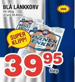 Nya Pulsen HK Blå länkkorv erbjuda