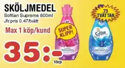 Nya Pulsen SOFTLAN Supreme Sköljmedel erbjuda