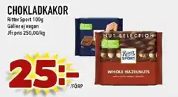 Nya Pulsen RITTER SPORT Chokladkakor erbjuda