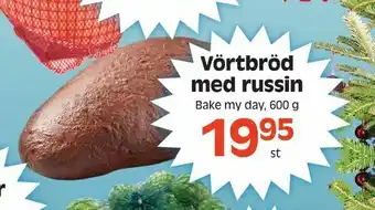 Vörtbröd med russin