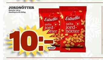 Matdax Jordnötter erbjuda