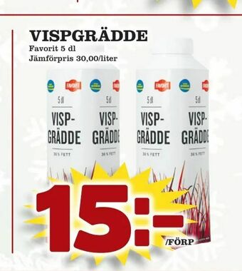 Matdax Vispgrädde erbjuda