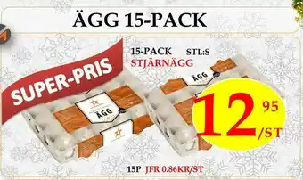 Matmixen Ägg 15-pack erbjuda