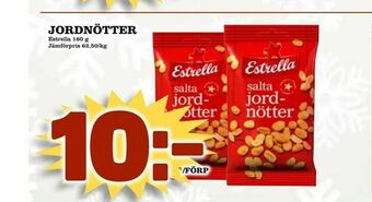 Matvärlden Tensta Jordnötter erbjuda