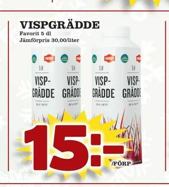 Matvärlden Tensta Vispgrädde erbjuda