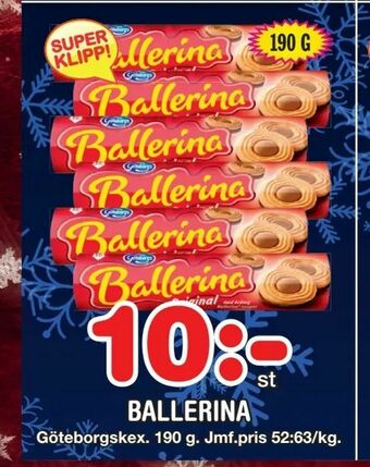 Nya Pulsen Ballerina erbjuda