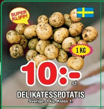 Nya Pulsen Delikatesspotatis erbjuda