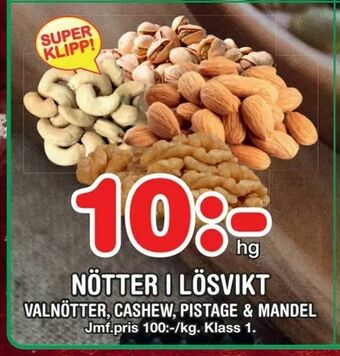Nötter i lösvikt