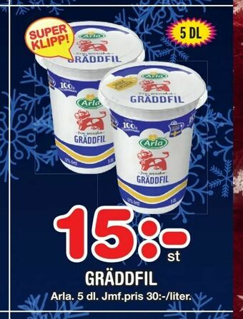 Nya Pulsen Gräddfil erbjuda