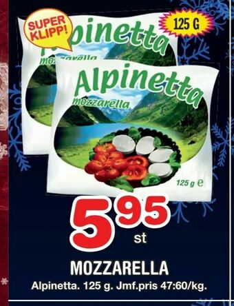Nya Pulsen Mozzarella erbjuda
